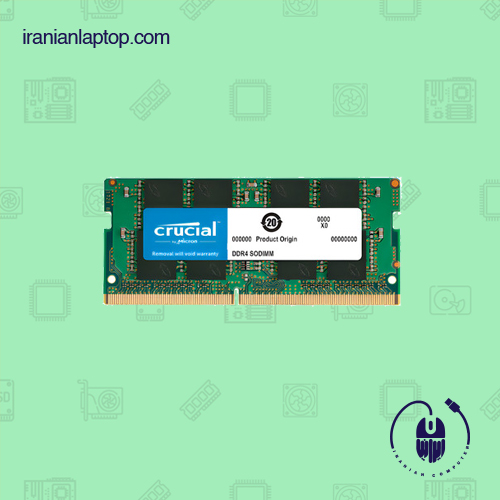 رم لپ تاپ DDR4 تک کاناله 2133 مگاهرتز Crucial ظرفیت ۱۶ گیگابایت