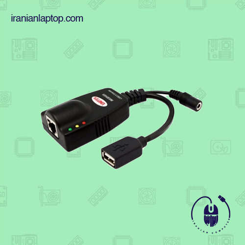 کابل افزایش طول USB2.0 از طریق شبکه یونیتک مدل Y-2507