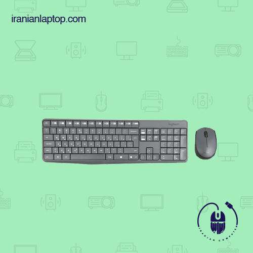 کیبورد و موس بی سیم لاجیتک Logitech mk235