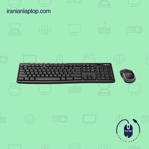 ست ماوس و کیبورد لاجیتک بی سیم MK270